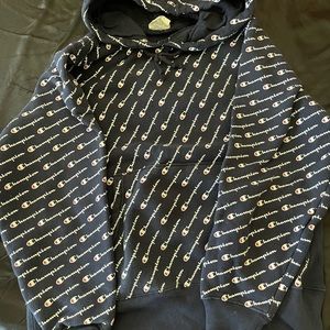 Hooded mens champion sweatshirt